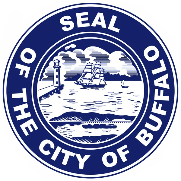 Coat of arms of the city of Buffalo. USA