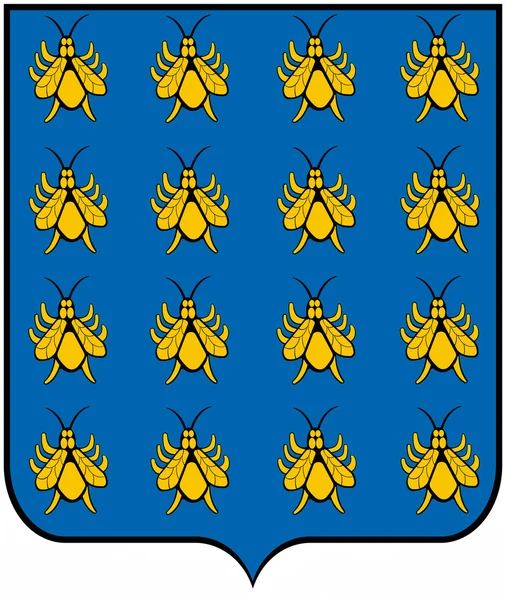 Coat of arms of the city of Medyn. Kaluga region