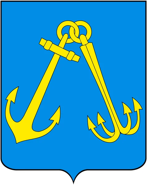 Coat of arms of the city of Igarka. Krasnoyarsk region