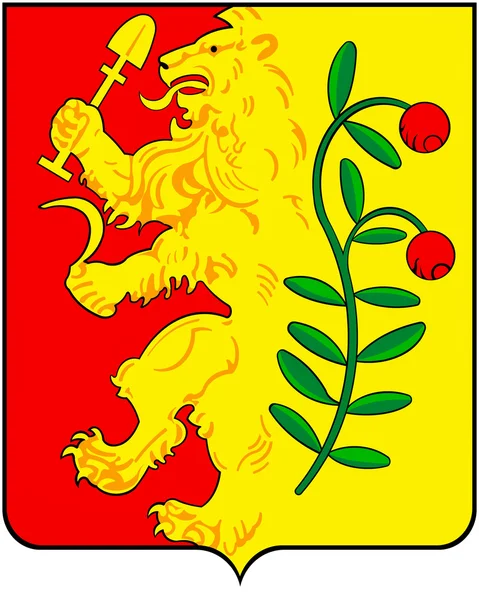 Coat of Uyar. Krasnoyarsk region