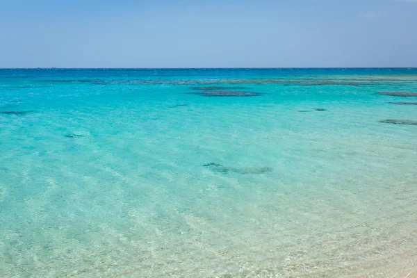 Beautiful sea landscape - beach, sea, sky