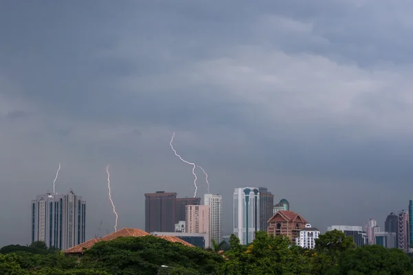 Lightning storm Kuala Lumpur
