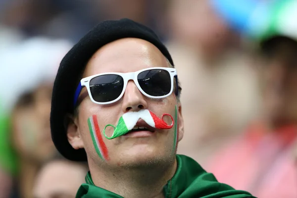 Fan of Italy in the stands