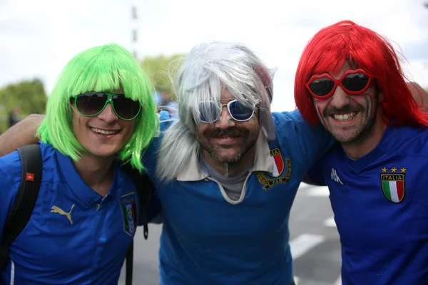 EURO 2016 IN FRANCE -  MATCH BETWEEN ITALY VS SWEDEN