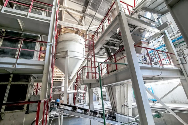 Concrete mixing tank of the factory