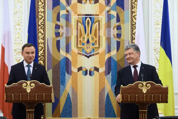 President of Poland Andrzej Duda visits Kyiv
