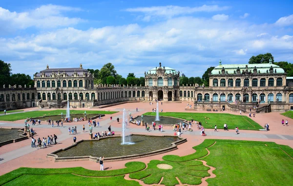 Zwinger Palace yard view, Dresden, Germany