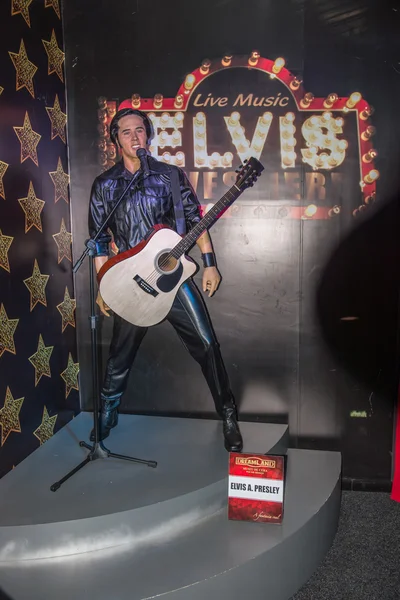Elvis Presley wax figure at the Wax Museum