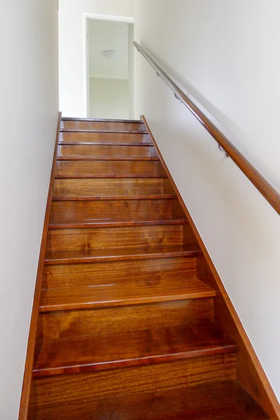 Timber internal staircase