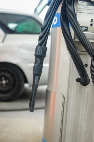 Self service car vacuum cleaning station