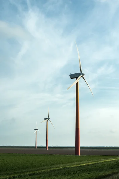 Windturbines producing clean energy