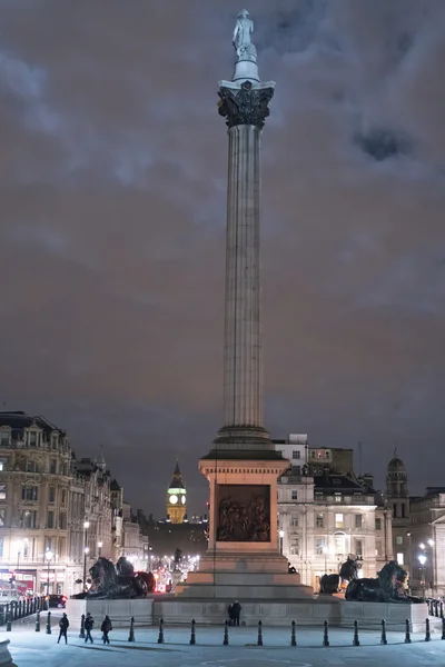 Lord Nelson Column at Trafalgar Square London