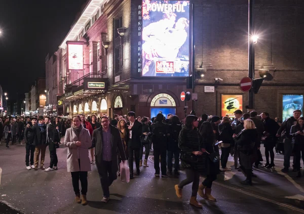 Prince Edward Theatre playing Miss Saigon in Soho LONDON, ENGLAND - FEBRUARY 22, 2016