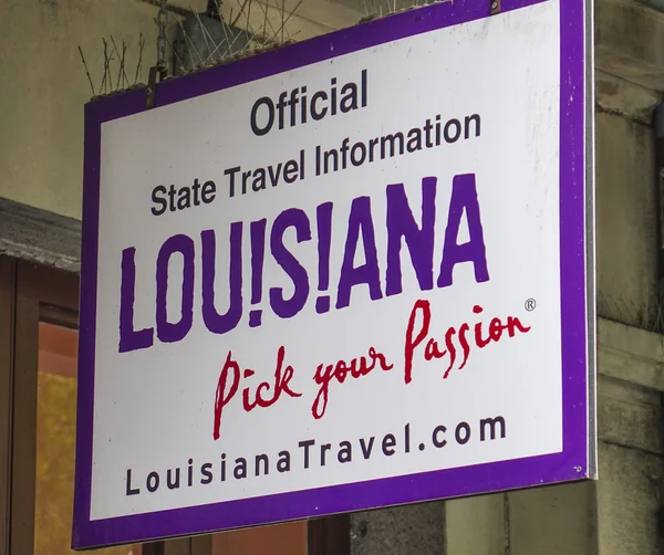 Tourist Information of Louisiana - NEW ORLEANS, LOUISIANA - APRIL 18, 2016