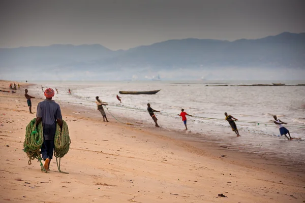 Sierra Leone, West Africa, the beaches of Yongoro