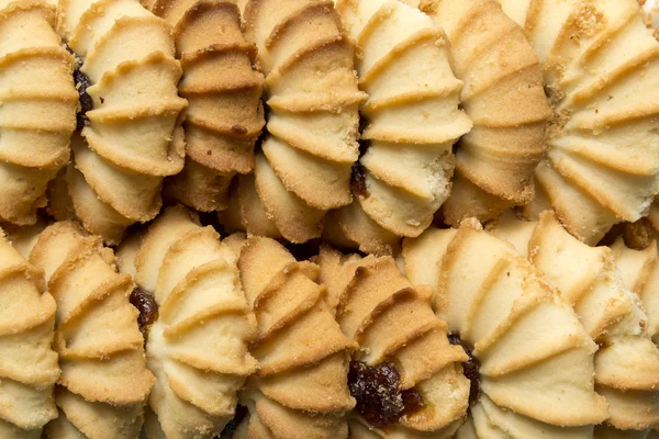 Fresh delicious round cookies