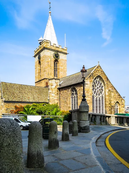 Parish Church of St Peter Port - the parish church at the heart of the town. Bailiwick of Guernsey, Channel Islands