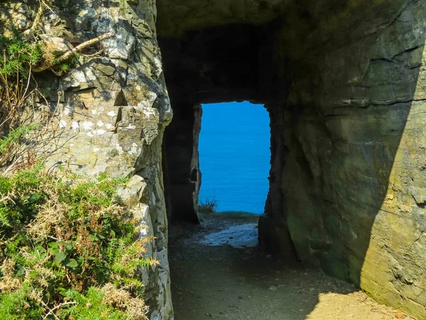 Window in the rock, Sark Island, Channel Islands