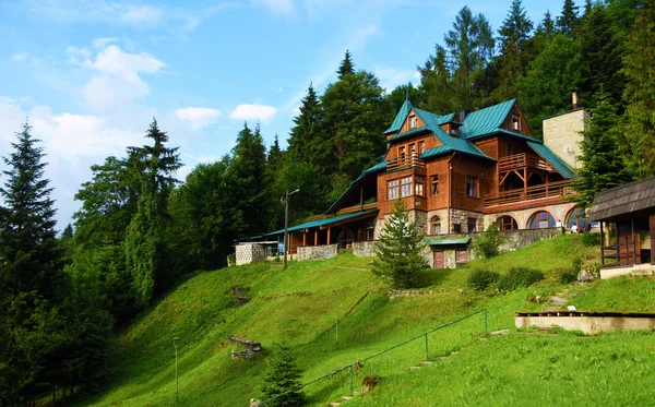 Cottage in big slope of Pieniny mountains