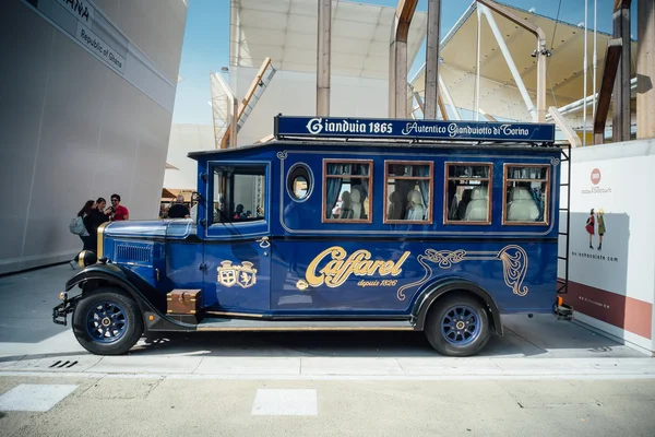 Promotional vintage bus