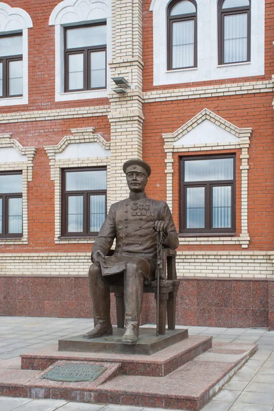 Monument to Baron Alexander von Keller. The Republic of Mari El, Yoshkar-Ola, Russia. 05/21/2016