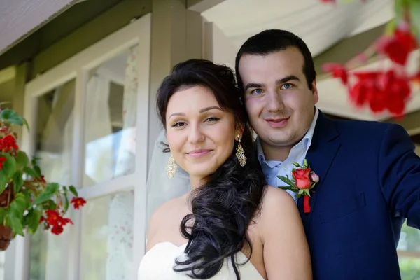 Beautiful wedding couple