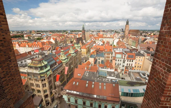 Plan view of the Wroclaw, the old square, Poland
