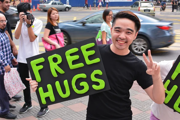 Free hugs initiative