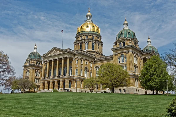 Iowa State Capitol Building Angled