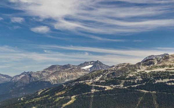 Whistler with Coast Mountains, British Columbia, Canada