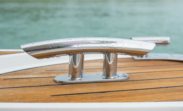 Yacht handle and detail.