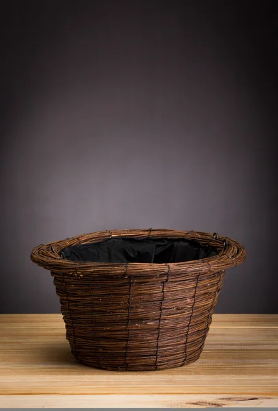 Empty Basket on table