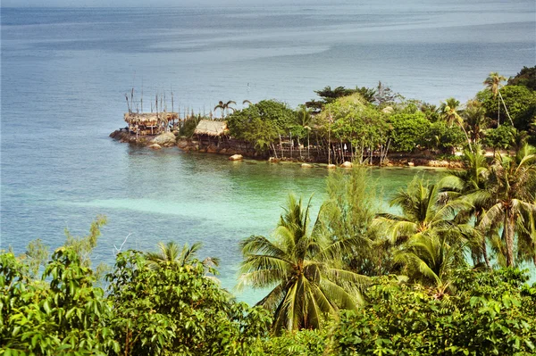 Beautiful landscape with sea bay