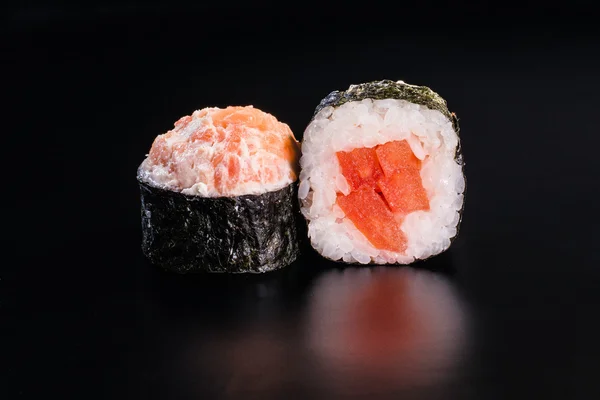 Classic sushi rolls