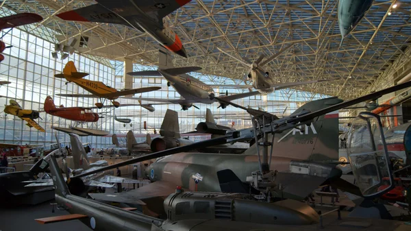 SEATTLE, WASHINGTON STATE, USA - OCTOBER 10, 2014: The Museum of flight is the the largest private air and space collection in the world.