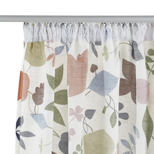 Curtain with mount