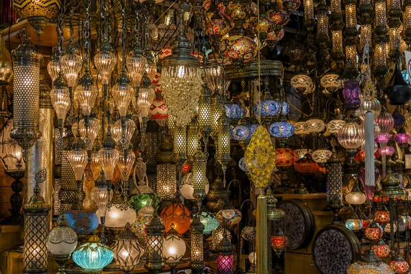 Lamps and chandeliers.