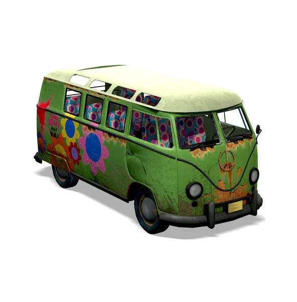 VW Love Child Hippie Van