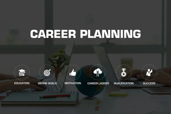 CAREER PLANNING icons and keywords