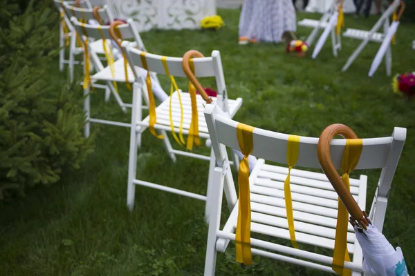 Wedding decor for chairs