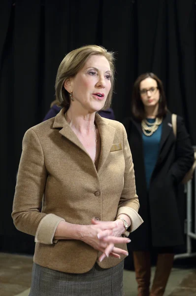 Carly Fiorina at the Rising Tide Summit in Cedar Rapids, Iowa