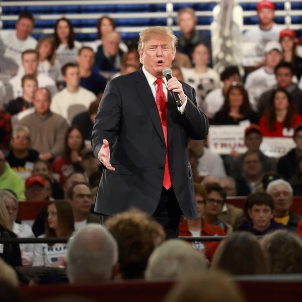 Des Moines, Iowa, December 11, 2015:  Donald Trump speaks to crowd