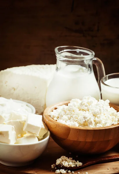 Farm organic dairy products