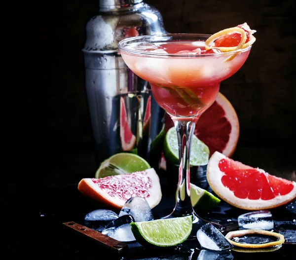 Grapefruit Daiquiri, drink in a cocktail glass
