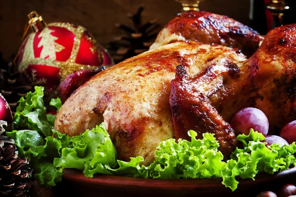 Christmas roast turkey