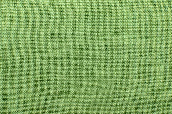 Green cotton fabric background texture