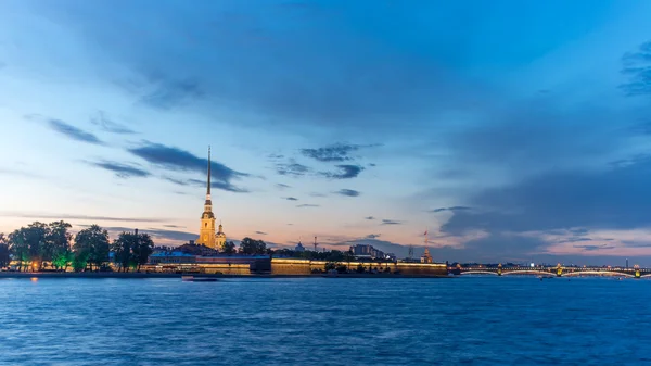 White Nights in St. Petersburg , Peter and Paul Fortress , June 10, 2016