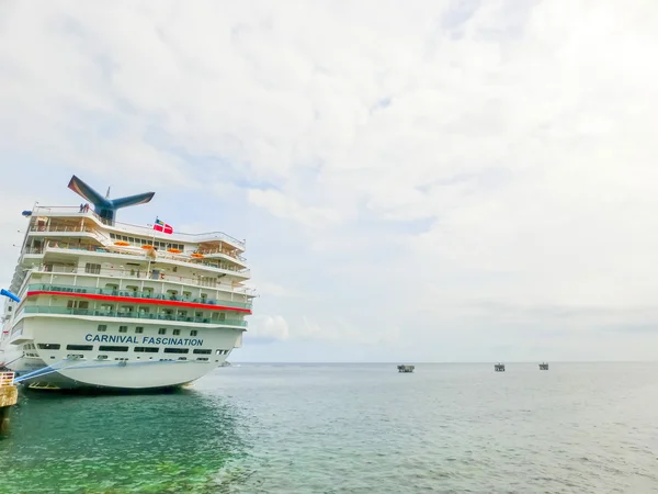 Federation of Saint Kitts and Nevis - May 13, 2016: The Carnival Cruise Ship Fascination at dock