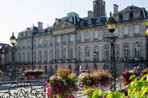 Rohan palace view from the bridge, Strasbourg