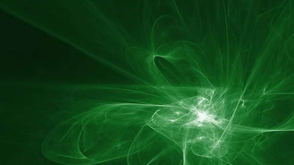 Green glow energy wave